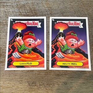 ✨10/$10 GPK SALE✨ Garbage Pail Kids GPK Go on Vacation Base 78a and 78b